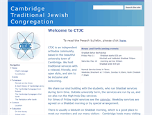 Tablet Screenshot of ctjc.org.uk